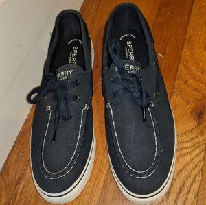 NWB Navy Sperry top-siders size 9.5